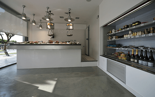 Ideeën en design » betonvloer woonkamer inspirerende fotos en ... Design openhaard woonkamer